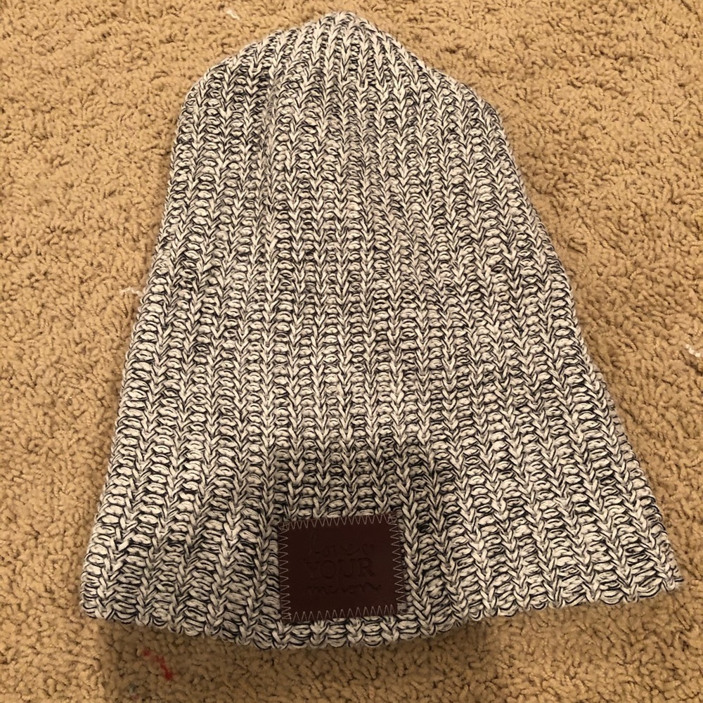 Love Your Melon blue beanie